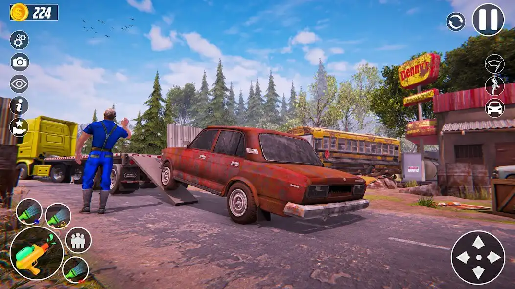 Play Car Driving Car Wash Mechanic  and enjoy Car Driving Car Wash Mechanic with UptoPlay