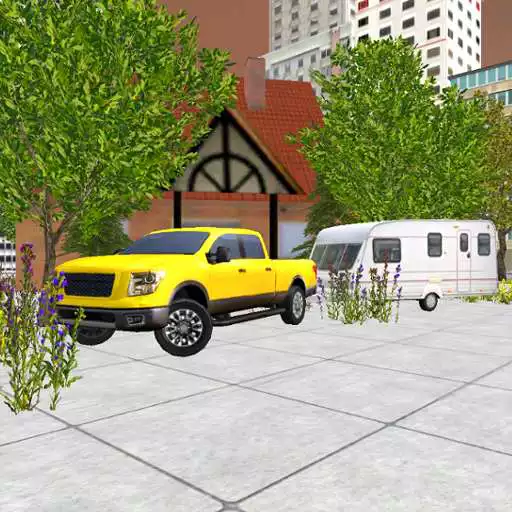 Run free android online Car Driving Simulator 3D: Caravan APK