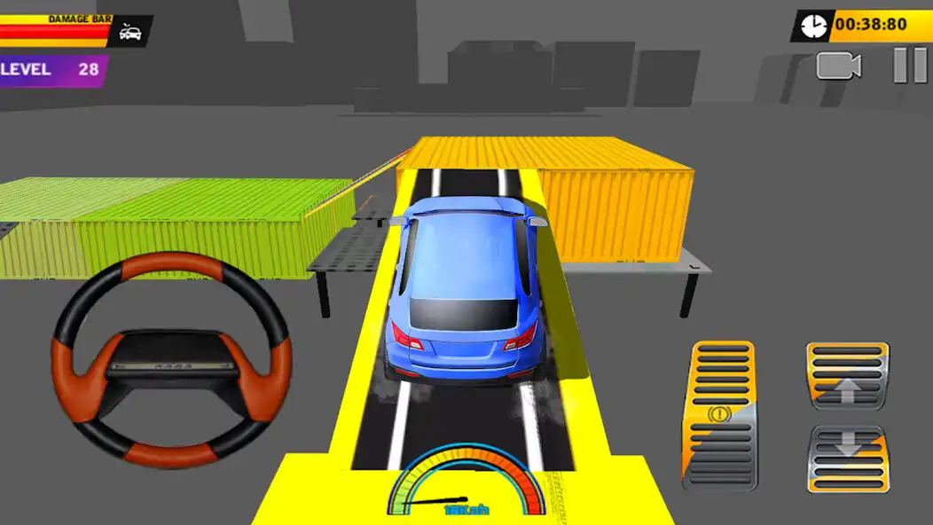 Play Car Driving Stunt Parking Game as an online game Car Driving Stunt Parking Game with UptoPlay