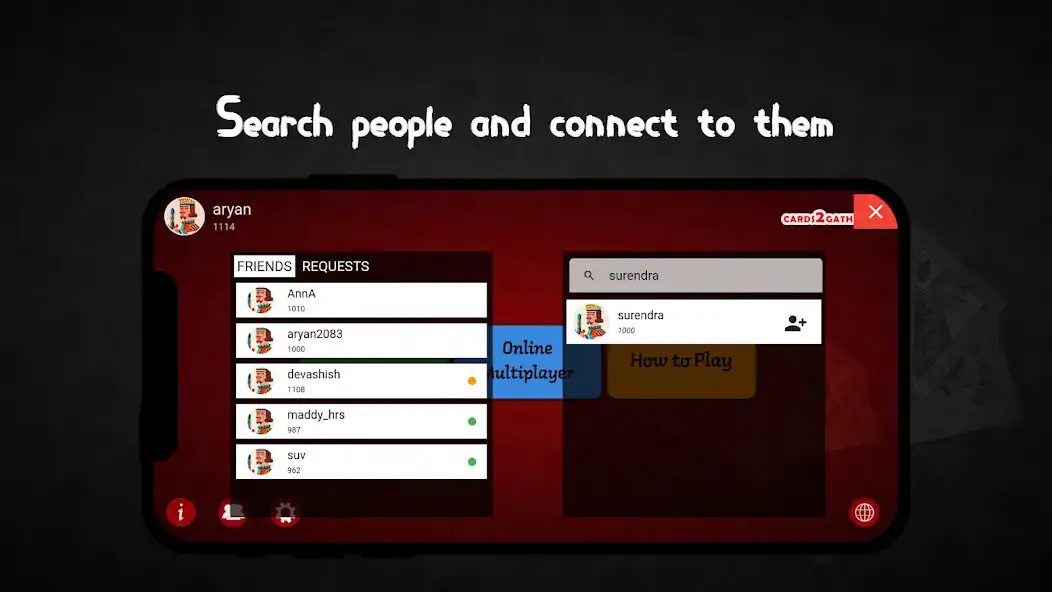 Play Cards2Gather: Cards Together as an online game online Cards2Gather: Cards Together with UptoPlay Play Cards2Gather: Cards Together as an online game Cards2Gather: Cards Together with UptoPlay