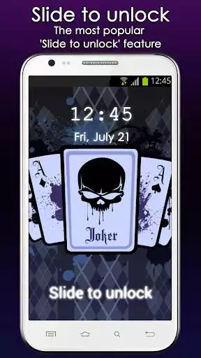 Play Cards Lock Screen as an online game Cards Lock Screen with UptoPlay