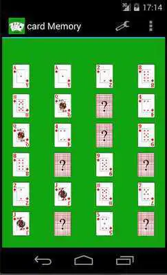 Play cards memory game