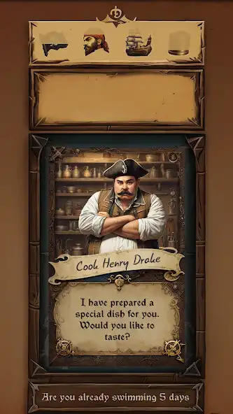 Play Card Story:  Pirate Captain as an online game Card Story:  Pirate Captain with UptoPlay