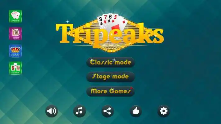 Play Card Tripeaks Pyramid 4in1 Play Card Tripeaks Pyramid 4in1