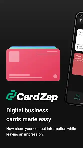 Play CardZap: Digital Business Card  and enjoy CardZap: Digital Business Card with UptoPlay