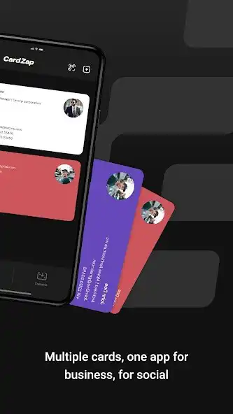 Play CardZap: Digital Business Card as an online game CardZap: Digital Business Card with UptoPlay