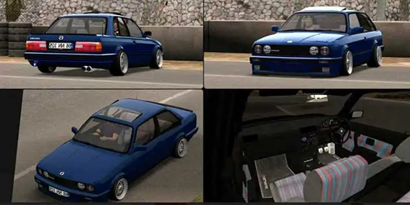 Play car e46 m3 simulator in city 2017