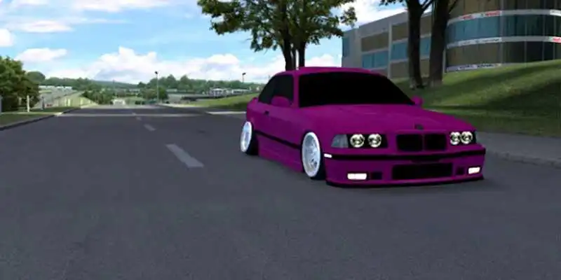 Play car e46 m3 simulator in city 2017