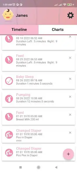 Play Care baby tracker feed, sleep  and enjoy Care baby tracker feed, sleep with UptoPlay