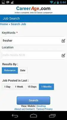 Play CareerAge Mobile (Beta)