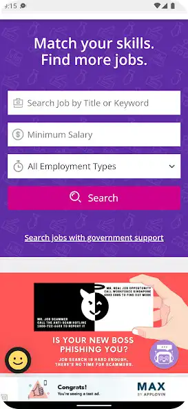 Play Career Future Singapore Jobs  and enjoy Career Future Singapore Jobs with UptoPlay