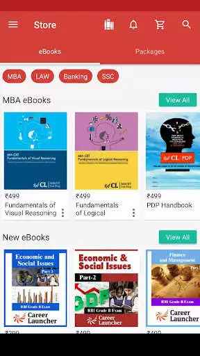 Play Career Launcher eBooks