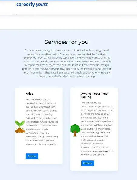 Play Careerly Yours - App for Stude as an online game Careerly Yours - App for Stude with UptoPlay