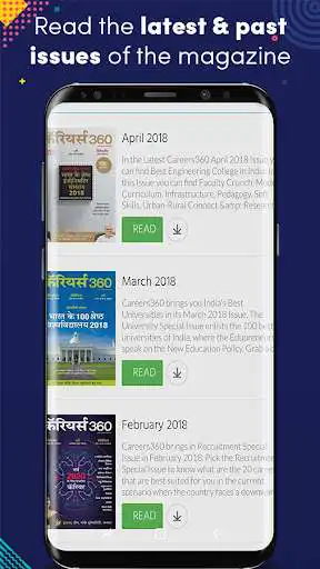 Play APK Careers 360 - Hindi  and enjoy Careers 360 - Hindi with UptoPlay com.magzter.careers360hindi