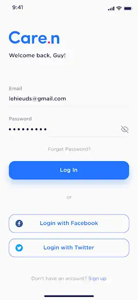 Play Caren - React Native Template as an online game Caren - React Native Template with UptoPlay