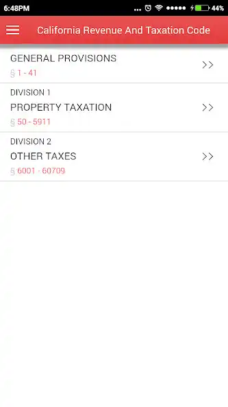 Play CA Revenue and Taxation Code  and enjoy CA Revenue and Taxation Code with UptoPlay