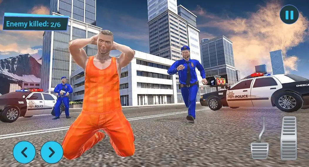 Play Car Game 3D Police Driving as an online game Car Game 3D Police Driving with UptoPlay