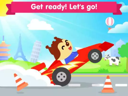 Play Car game for toddlers - kids racing cars games