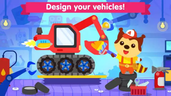 Play Car game for toddlers - kids racing cars games