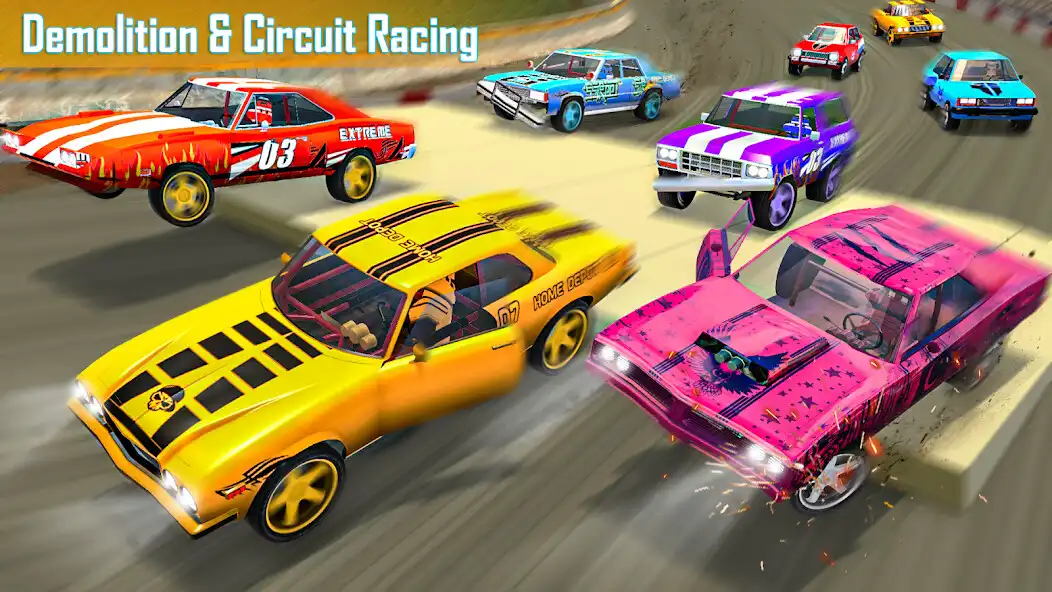 Play Car Games 3d Demolition Derby  and enjoy Car Games 3d Demolition Derby with UptoPlay