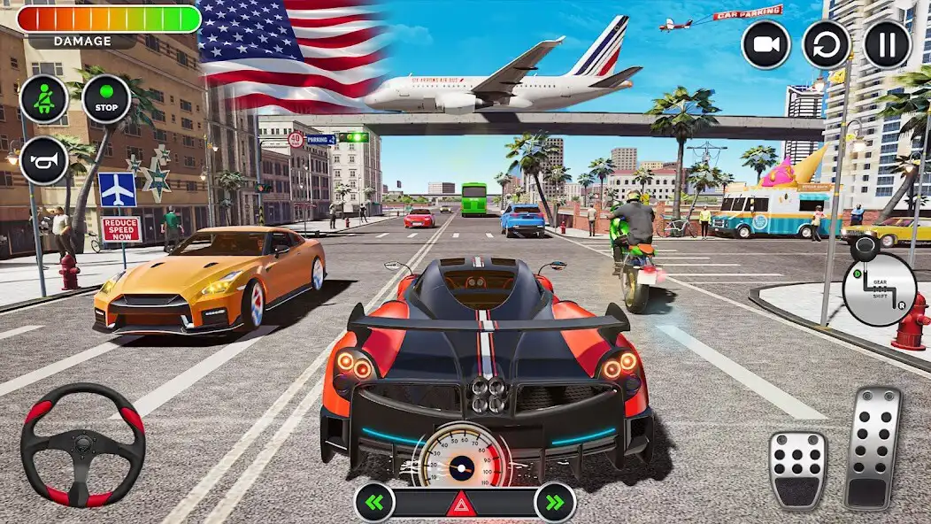 Play Car Games: City Driving School  and enjoy Car Games: City Driving School with UptoPlay