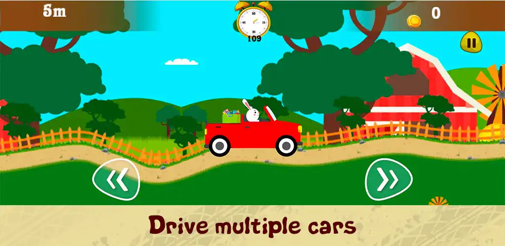 Play Car Games For Kids Ria Rabbit as an online game Car Games For Kids Ria Rabbit with UptoPlay