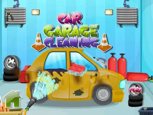 Play Car garage cleaning games