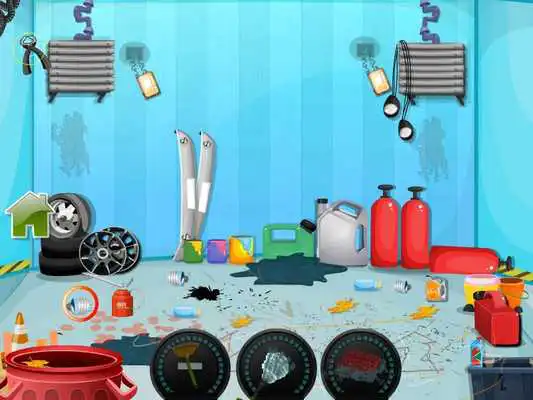 Play Car garage cleaning games