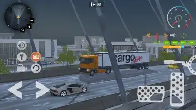 Play Cargo 3D Truck Game Simulator as an online game Cargo 3D Truck Game Simulator with UptoPlay