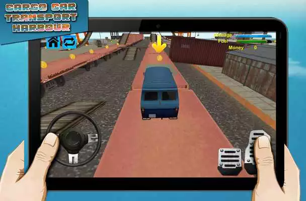Play Cargo Car Transporter Harbour