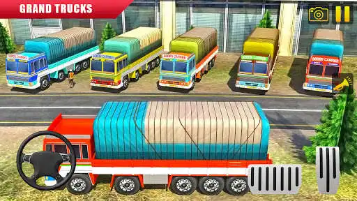 Play Cargo Delivery Truck Driving  Simulator:Hill Truck as an online game Cargo Delivery Truck Driving  Simulator:Hill Truck with UptoPlay