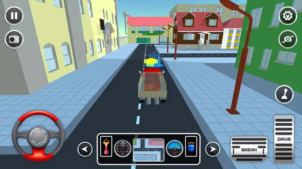 Play Cargo Drive : Truck Simulator as an online game Cargo Drive : Truck Simulator with UptoPlay