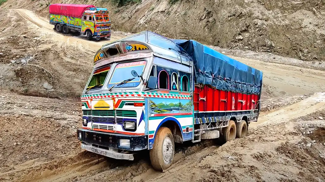 Play Cargo Indian Truck Simulation as an online game Cargo Indian Truck Simulation with UptoPlay
