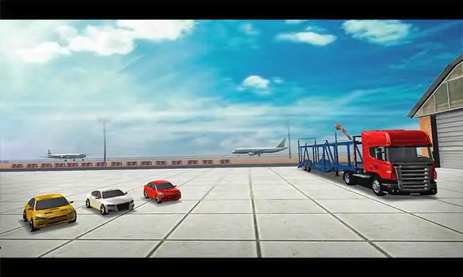 Play Cargo Plane Car transporter 3D