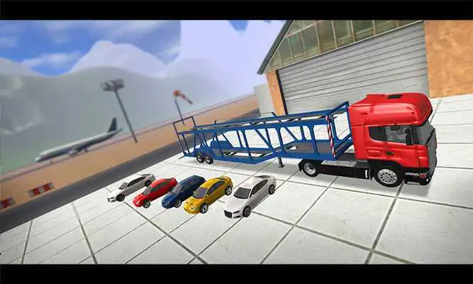 Play Cargo Plane Car transporter 3D
