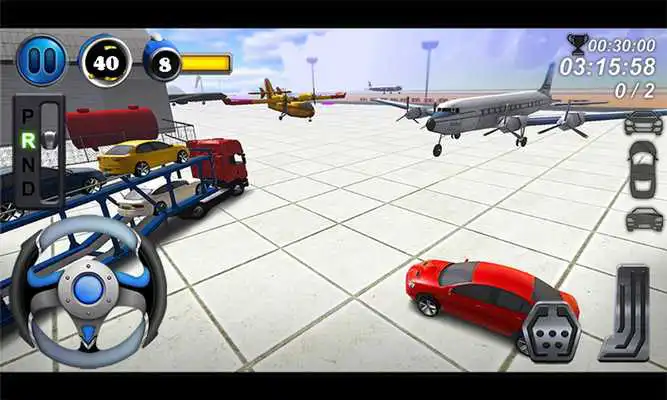 Play Cargo Plane Car transporter 3D