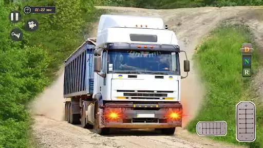 Play Cargo Real Truck Simulator as an online game Cargo Real Truck Simulator with UptoPlay
