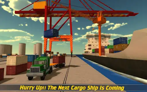Play Cargo Ship Construction Crane  and enjoy Cargo Ship Construction Crane with UptoPlay