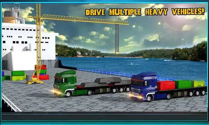 Play Cargo Ship Crane Simulator