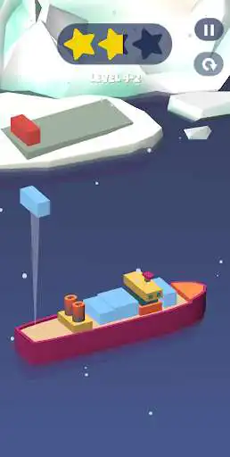 Play Cargo ship stacking - Fun container physics arcade as an online game Cargo ship stacking - Fun container physics arcade with UptoPlay
