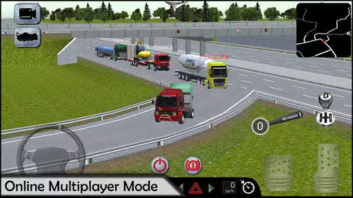 Play Cargo Simulator 2021 as an online game Cargo Simulator 2021 with UptoPlay