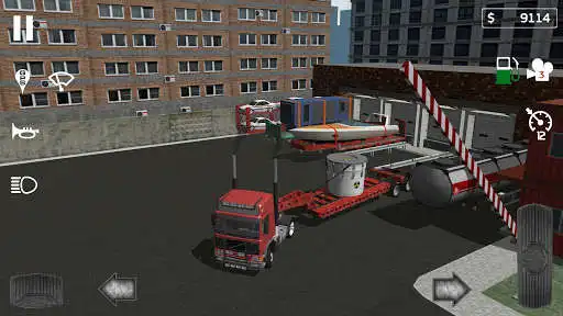 Play Cargo Transport Simulator as an online game Cargo Transport Simulator with UptoPlay
