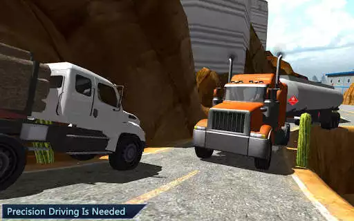 Play Cargo Truck 4x4 Hill Transporter as an online game Cargo Truck 4x4 Hill Transporter with UptoPlay