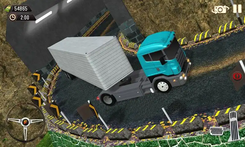 Play Cargo Truck Forklift Driving as an online game Cargo Truck Forklift Driving with UptoPlay