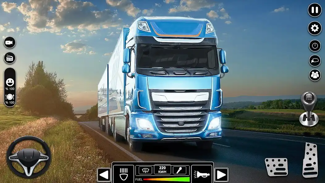 Play Cargo Truck Transport Driving as an online game Cargo Truck Transport Driving with UptoPlay