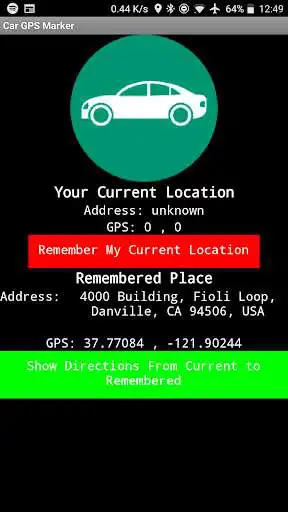 Play Car GPS Marker  and enjoy Car GPS Marker with UptoPlay