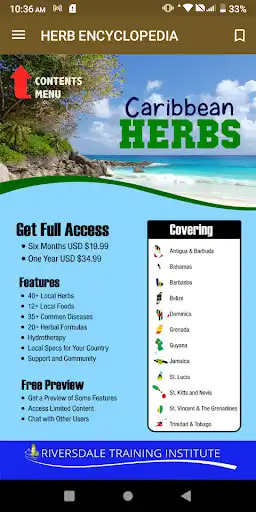 Play Caribbean Herbal Encyclopedia  and enjoy Caribbean Herbal Encyclopedia with UptoPlay
