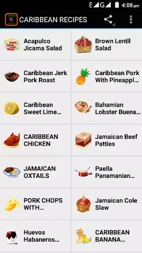 Play Caribbean Recipes as an online game Caribbean Recipes with UptoPlay