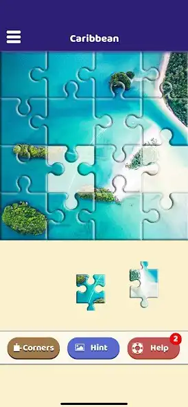 Play Caribbean Sightseeing Puzzle as an online game Caribbean Sightseeing Puzzle with UptoPlay
