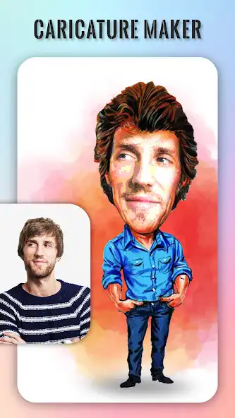 Play Caricature Photo Editor : Funny Cartoon Photo App  and enjoy Caricature Photo Editor : Funny Cartoon Photo App with UptoPlay